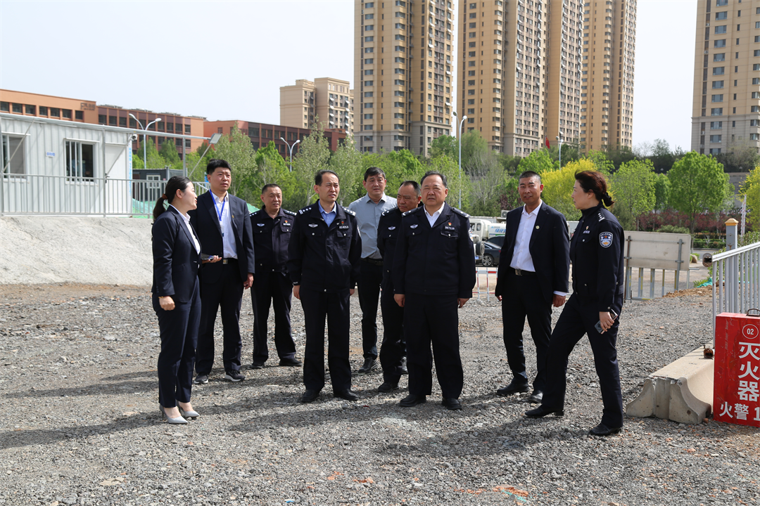 市公安局交通警察支队到涉案停车场调研指导工作
