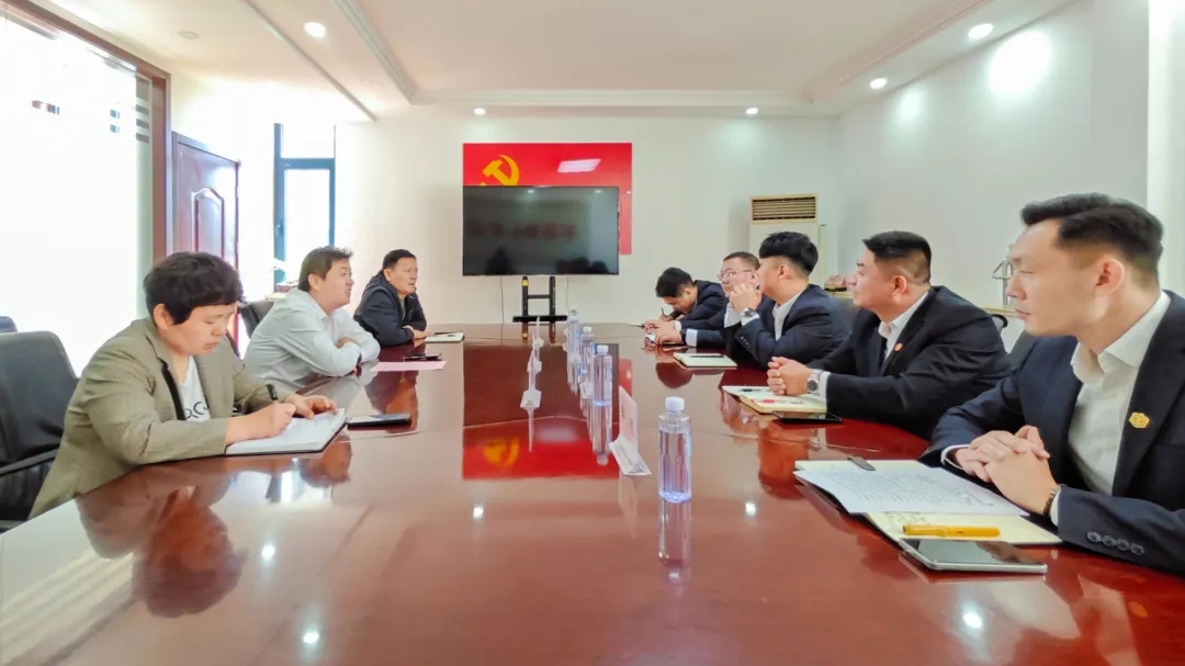 金盾公司赴长清区人民政府开展座谈交流