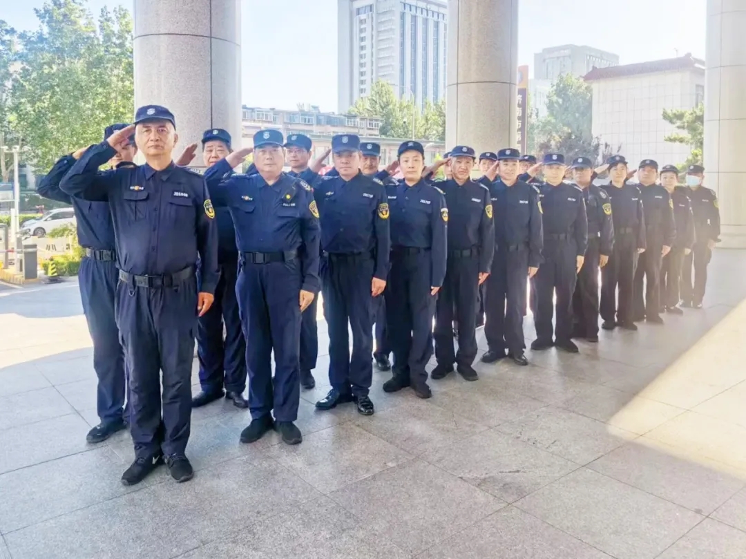 金盾公司驻济南市第四人民医院安保项目部圆满完成“最小应急单元实战演练”